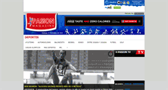 Desktop Screenshot of pasionmagazine.com